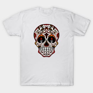 HomeSchoolTattoo SugarSkull T-Shirt